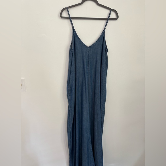 Lovestitch Denim Maxi Dress - Picture 2 of 5